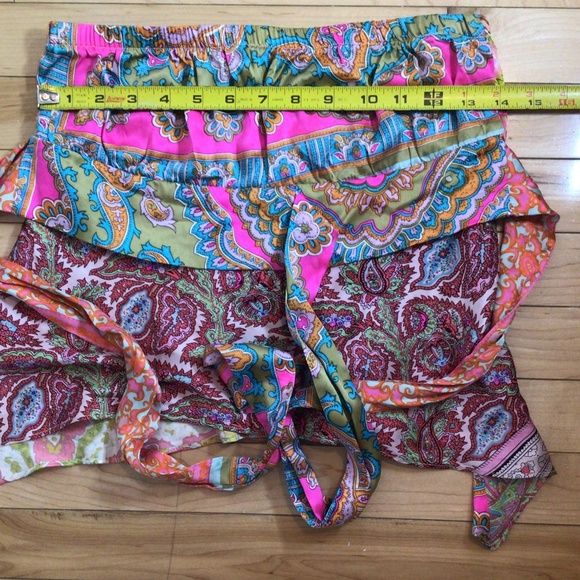 Alice & Trixie Strapless Silk Tube Top with Sash XS - Picture 7 of 13